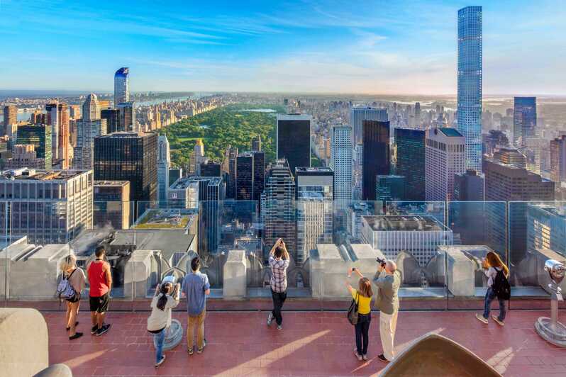 Vue depuis le Top of The Rock Top of The Rock : Observatoire disponible avec le City Pass New York