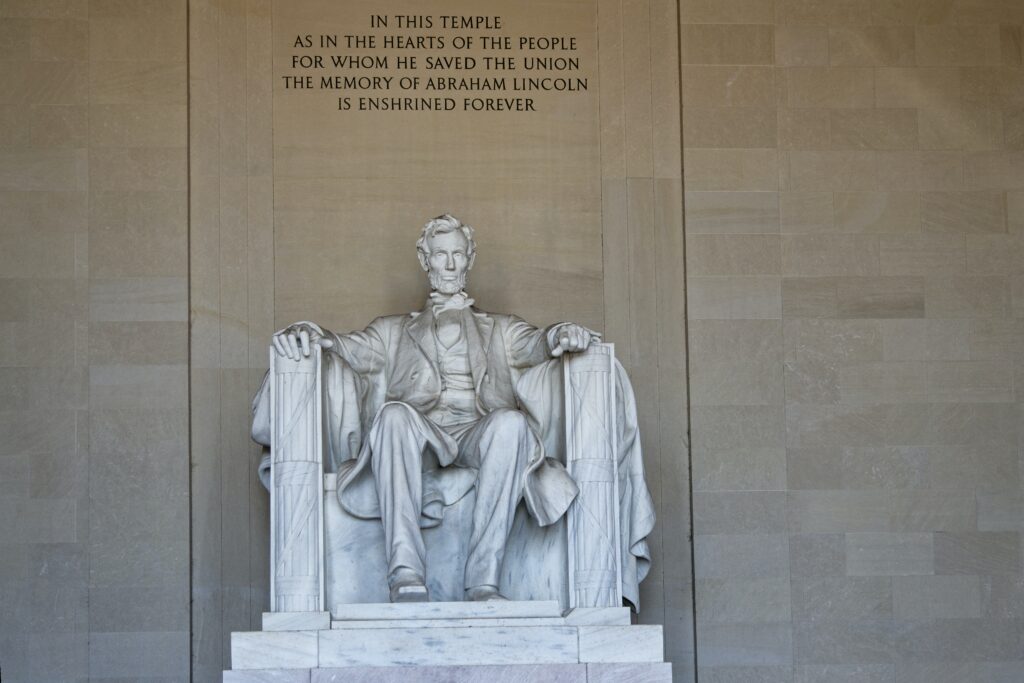 Le lincoln memorial à visiter à Washington