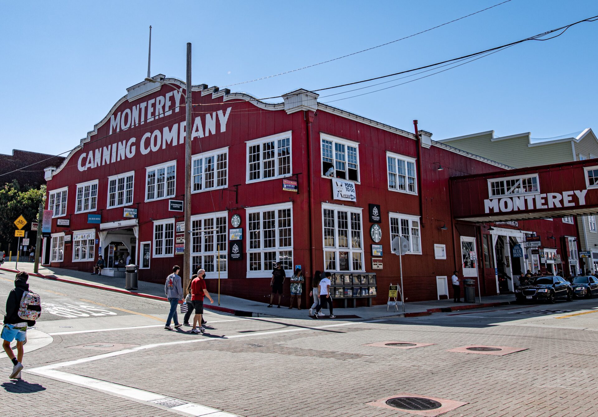 vieux bâtiment à Monterey
