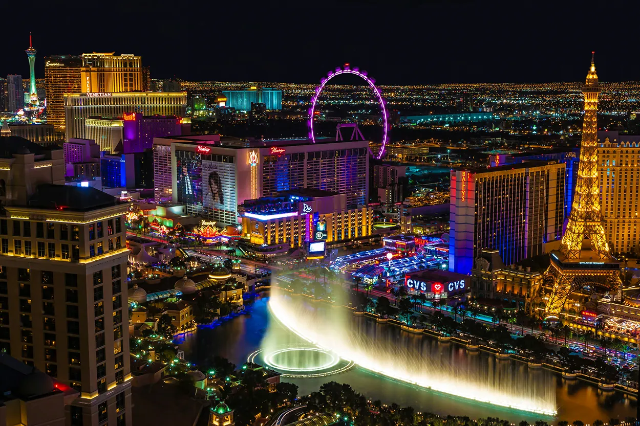Où loger sur le strip à las vegas Strip Las Vegas
